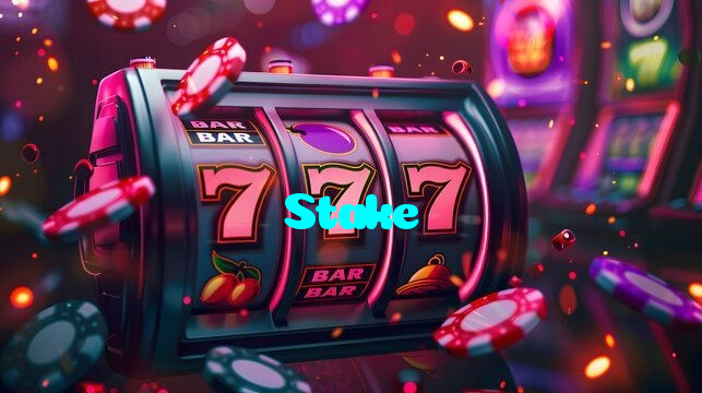 Stake casino presented on mobile device in Pakistan with slots and live games